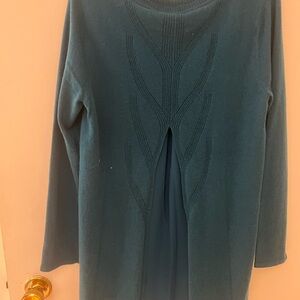 Soft Surroundings Teal Tunic Top